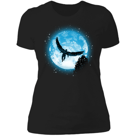 T-Shirts Black / X-Small Moon Falcon Women's Premium T-Shirt