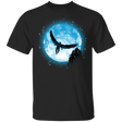 T-Shirts Black / YXS Moon Falcon Youth T-Shirt