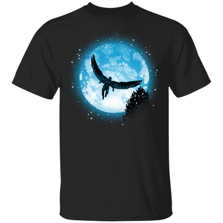 T-Shirts Black / YXS Moon Falcon Youth T-Shirt