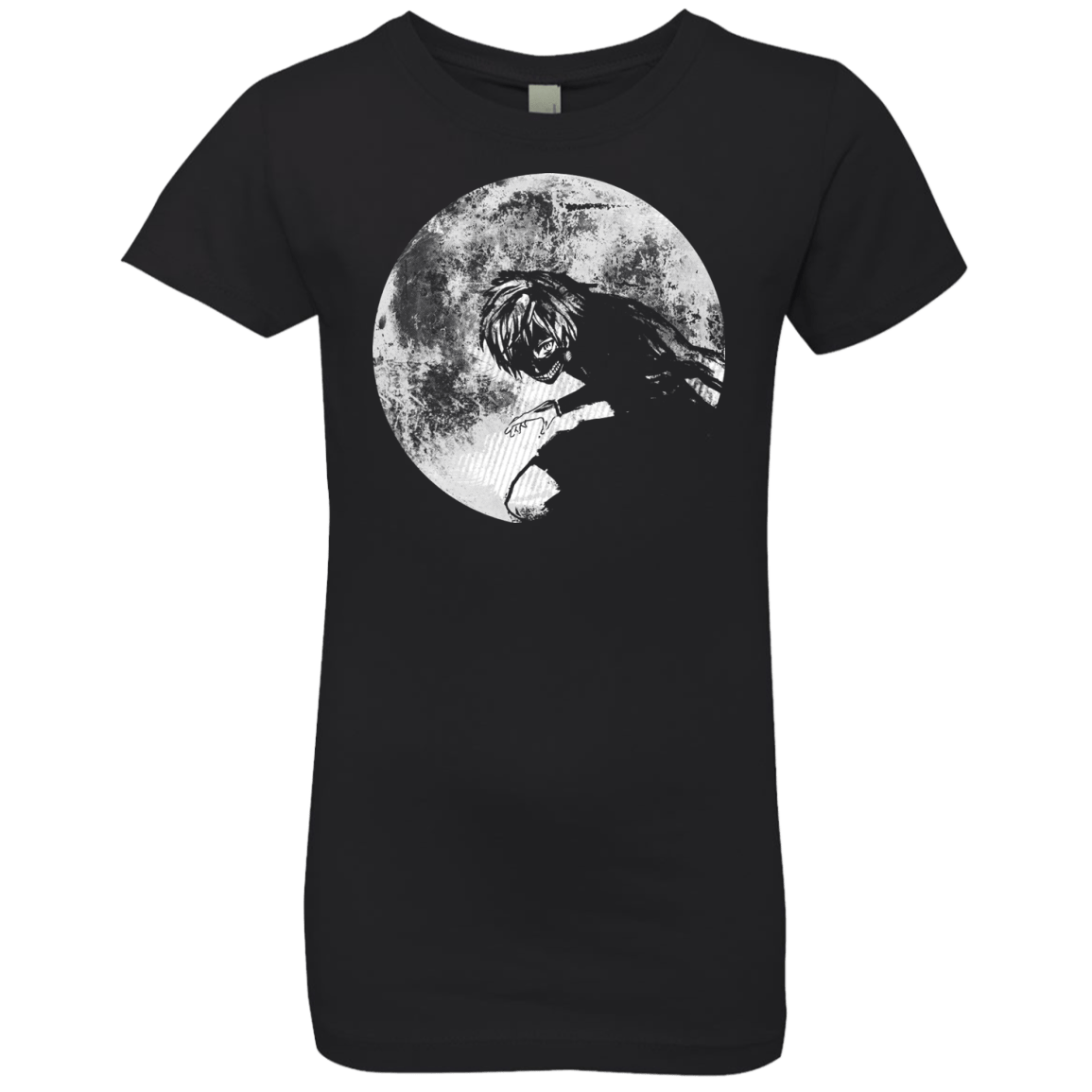T-Shirts Black / YXS Moon Girls Premium T-Shirt