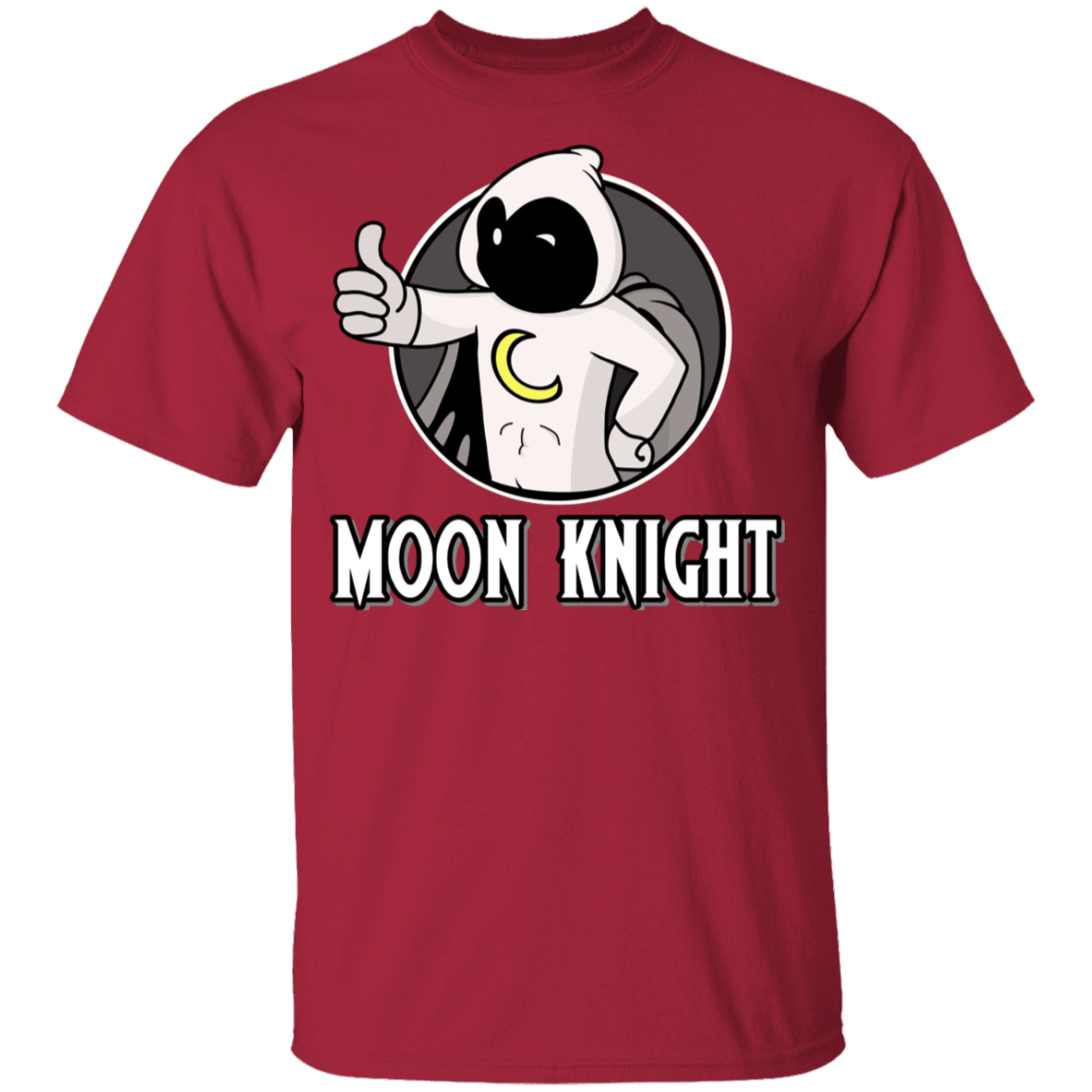 T-Shirts Cardinal / YXS Moon Knight Thumbs Up Youth T-Shirt