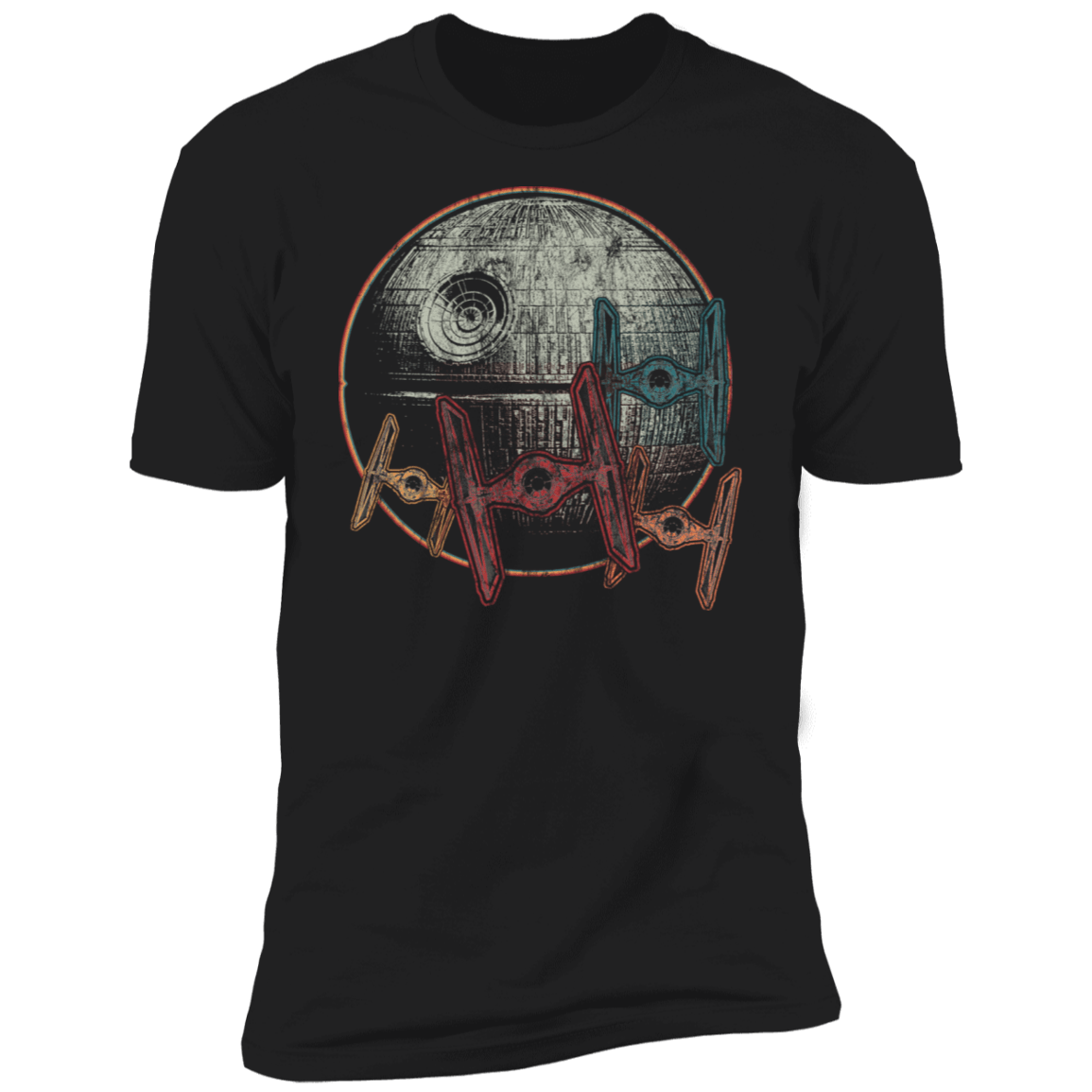 T-Shirts Black / X-Small Moon of Death Men's Premium T-Shirt