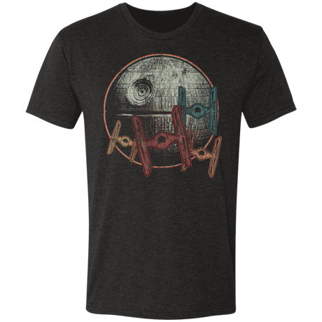 T-Shirts Vintage Black / S Moon of Death Men's Triblend T-Shirt