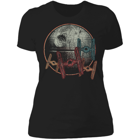 T-Shirts Black / X-Small Moon of Death Women's Premium T-Shirt