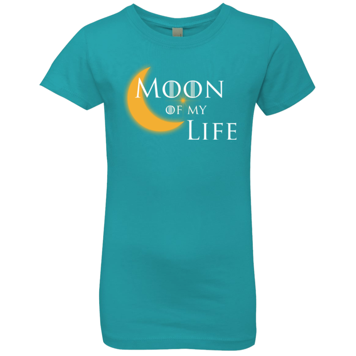 T-Shirts Tahiti Blue / YXS Moon of my Life Girls Premium T-Shirt
