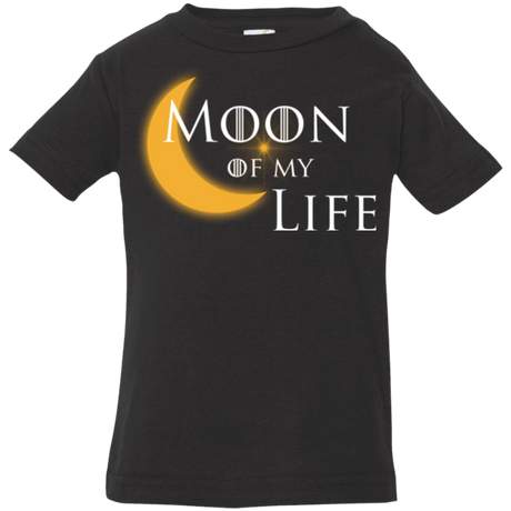 T-Shirts Black / 6 Months Moon of my Life Infant Premium T-Shirt