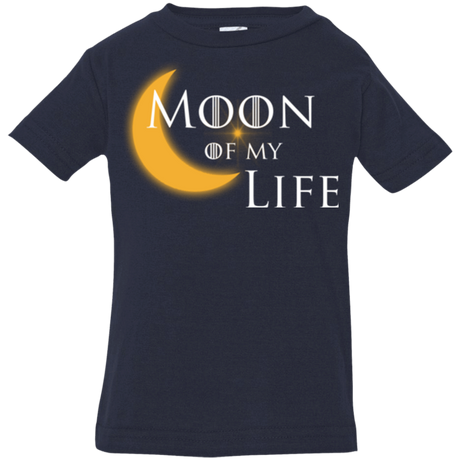 T-Shirts Navy / 6 Months Moon of my Life Infant Premium T-Shirt