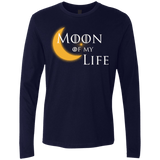 T-Shirts Midnight Navy / Small Moon of my Life Men's Premium Long Sleeve