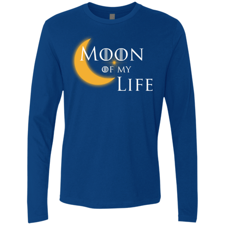 T-Shirts Royal / Small Moon of my Life Men's Premium Long Sleeve