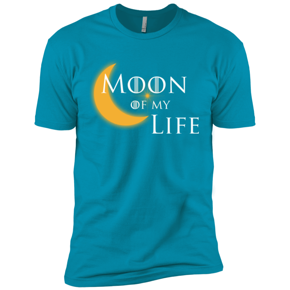 T-Shirts Turquoise / X-Small Moon of my Life Men's Premium T-Shirt