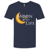 T-Shirts Midnight Navy / X-Small Moon of my Life Men's Premium V-Neck