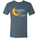 T-Shirts Indigo / Small Moon of my Life Men's Triblend T-Shirt