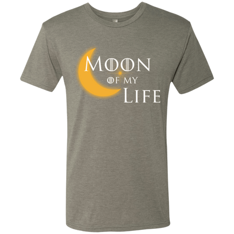 T-Shirts Venetian Grey / Small Moon of my Life Men's Triblend T-Shirt