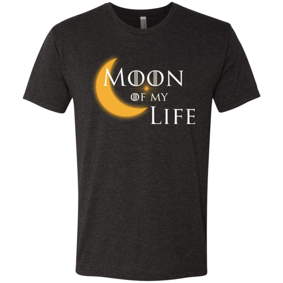 T-Shirts Vintage Black / Small Moon of my Life Men's Triblend T-Shirt
