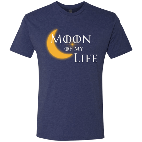 T-Shirts Vintage Navy / Small Moon of my Life Men's Triblend T-Shirt
