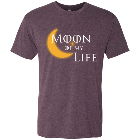 T-Shirts Vintage Purple / Small Moon of my Life Men's Triblend T-Shirt