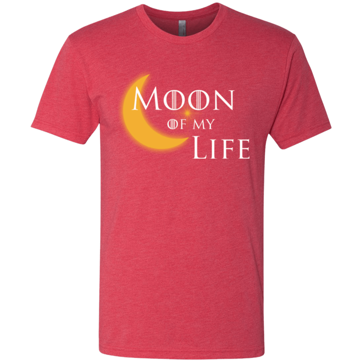 T-Shirts Vintage Red / Small Moon of my Life Men's Triblend T-Shirt