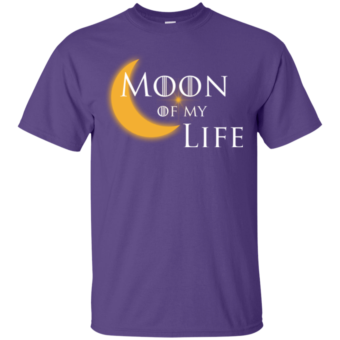 T-Shirts Purple / Small Moon of my Life T-Shirt