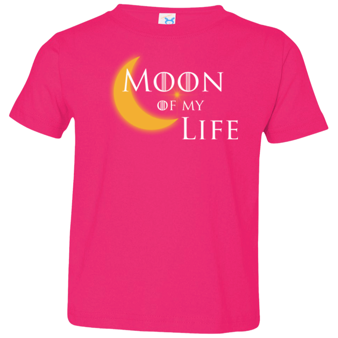 T-Shirts Hot Pink / 2T Moon of my Life Toddler Premium T-Shirt
