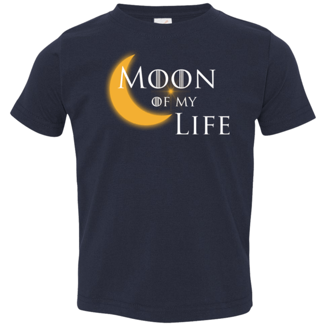 T-Shirts Navy / 2T Moon of my Life Toddler Premium T-Shirt