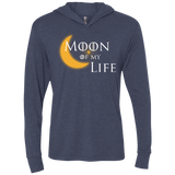 T-Shirts Vintage Navy / X-Small Moon of my Life Triblend Long Sleeve Hoodie Tee