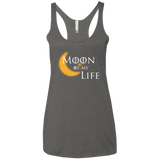 T-Shirts Premium Heather / X-Small Moon of my Life Women's Triblend Racerback Tank