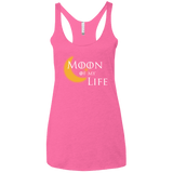 T-Shirts Vintage Pink / X-Small Moon of my Life Women's Triblend Racerback Tank