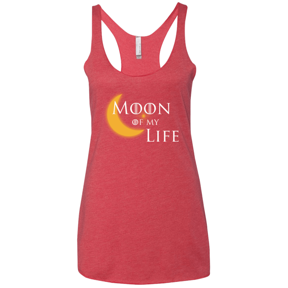 T-Shirts Vintage Red / X-Small Moon of my Life Women's Triblend Racerback Tank
