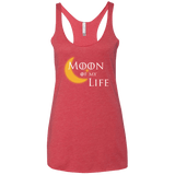 T-Shirts Vintage Red / X-Small Moon of my Life Women's Triblend Racerback Tank