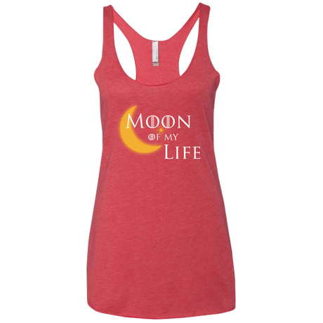 T-Shirts Vintage Red / X-Small Moon of my Life Women's Triblend Racerback Tank