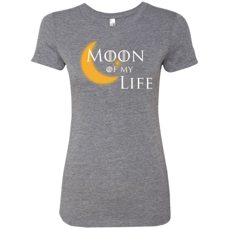 T-Shirts Premium Heather / Small Moon of my Life Women's Triblend T-Shirt