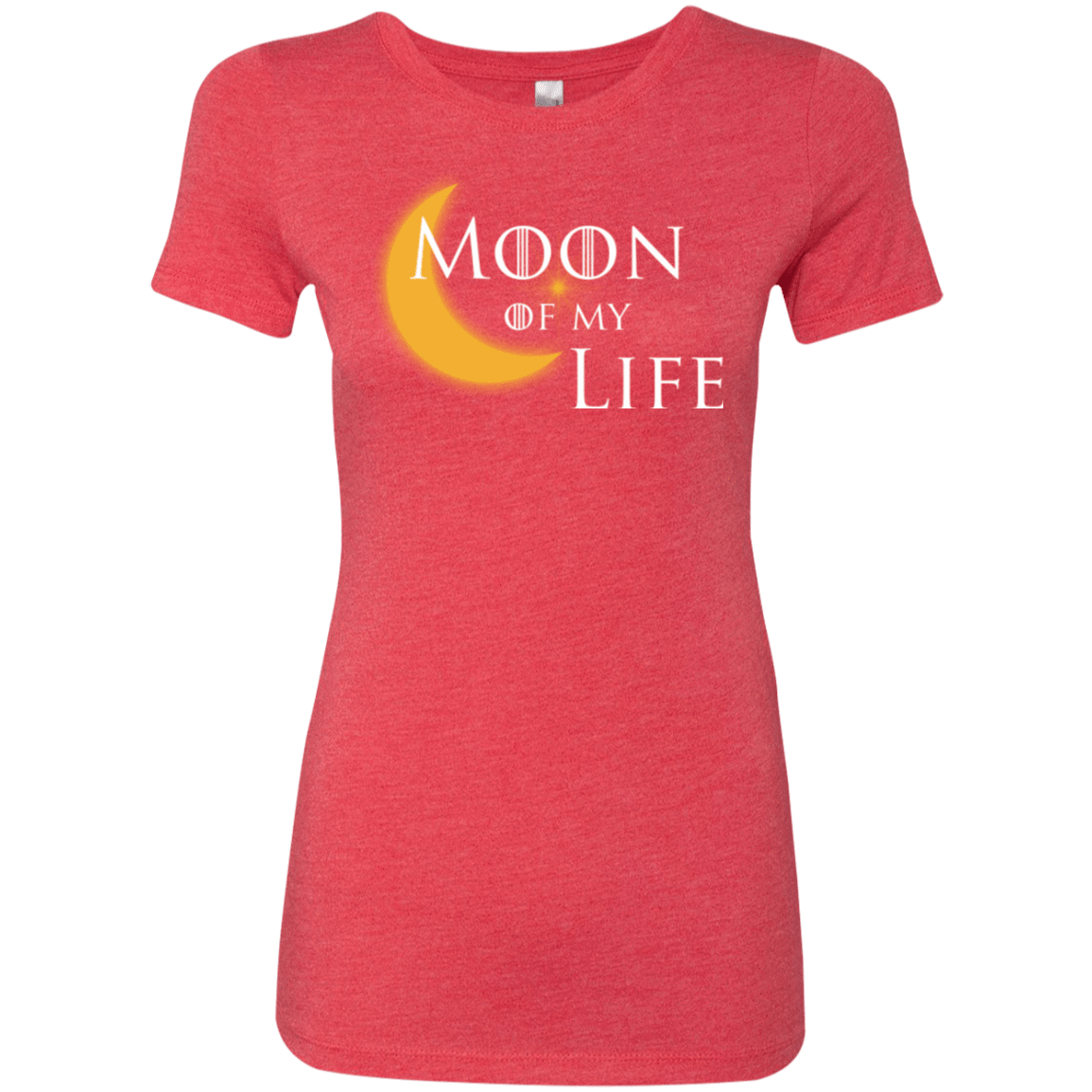 T-Shirts Vintage Red / Small Moon of my Life Women's Triblend T-Shirt