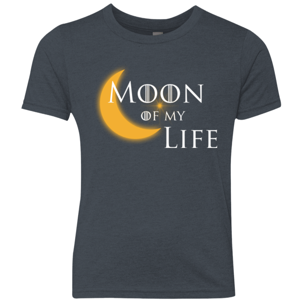 T-Shirts Vintage Navy / YXS Moon of my Life Youth Triblend T-Shirt