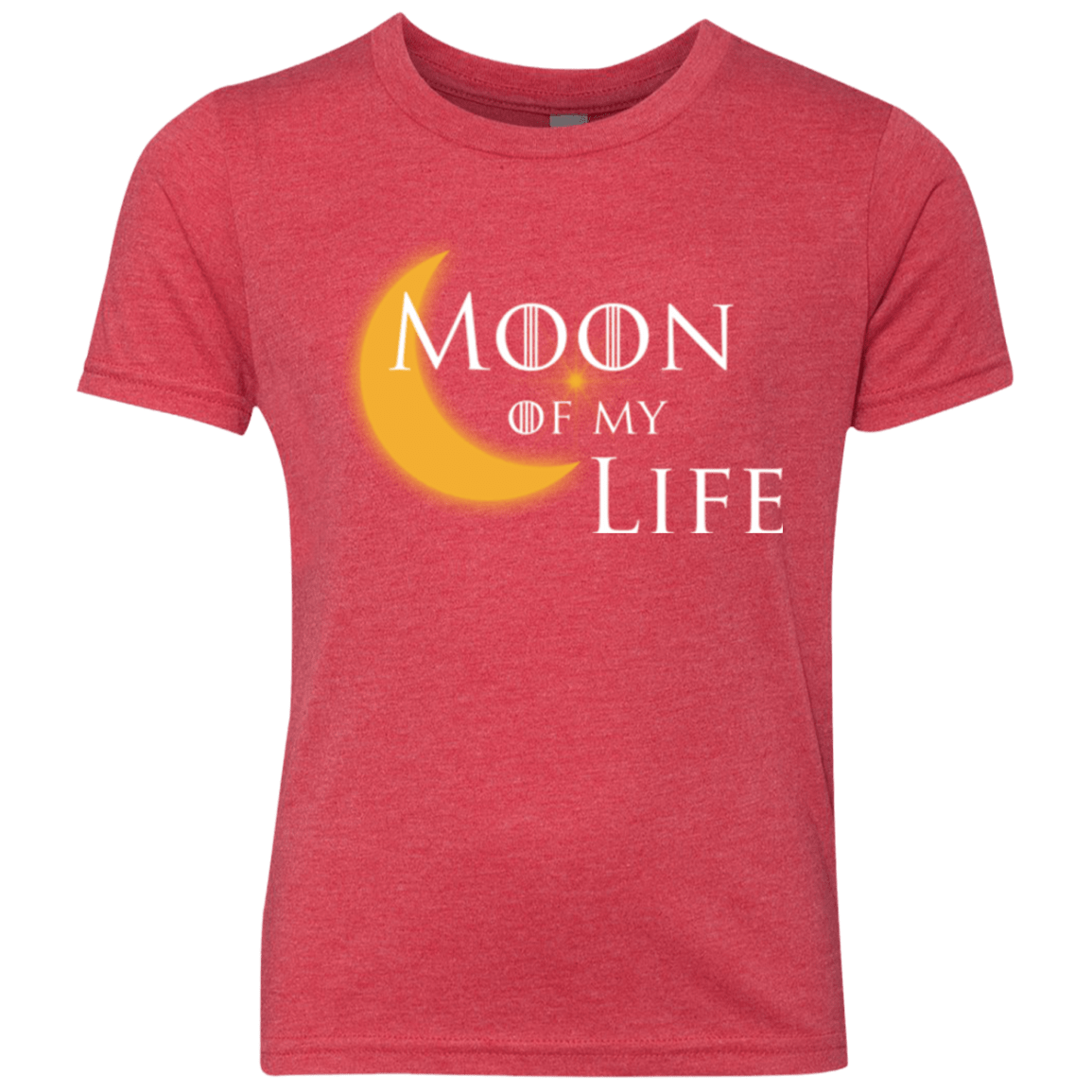 T-Shirts Vintage Red / YXS Moon of my Life Youth Triblend T-Shirt