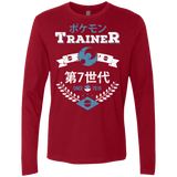 T-Shirts Cardinal / Small Moon Trainer Men's Premium Long Sleeve