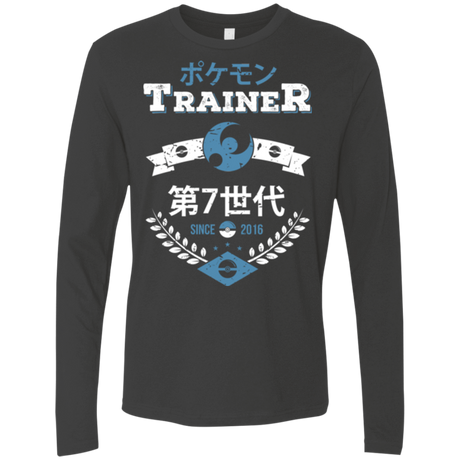 T-Shirts Heavy Metal / Small Moon Trainer Men's Premium Long Sleeve