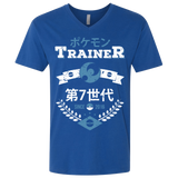 T-Shirts Royal / X-Small Moon Trainer Men's Premium V-Neck