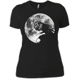 T-Shirts Black / X-Small Moon Women's Premium T-Shirt
