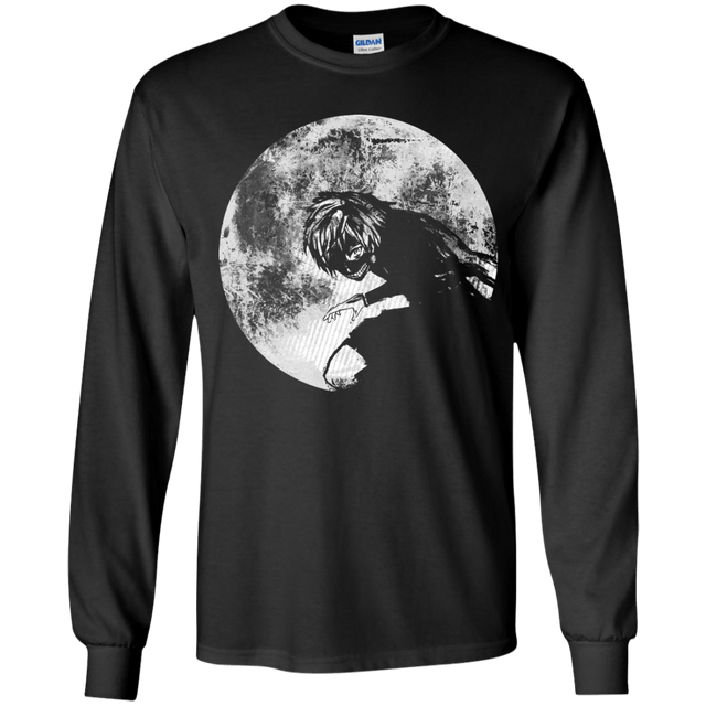 T-Shirts Black / YS Moon Youth Long Sleeve T-Shirt