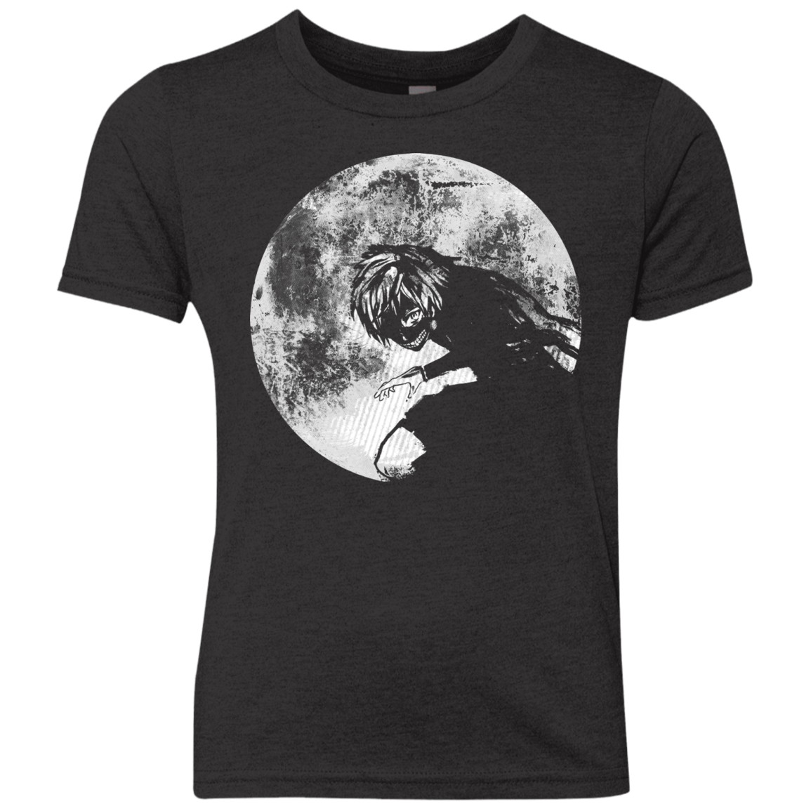 T-Shirts Vintage Black / YXS Moon Youth Triblend T-Shirt