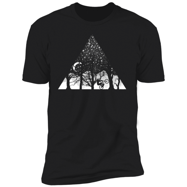 T-Shirts Black / X-Small Moonlight Bike Ride Men's Premium T-Shirt