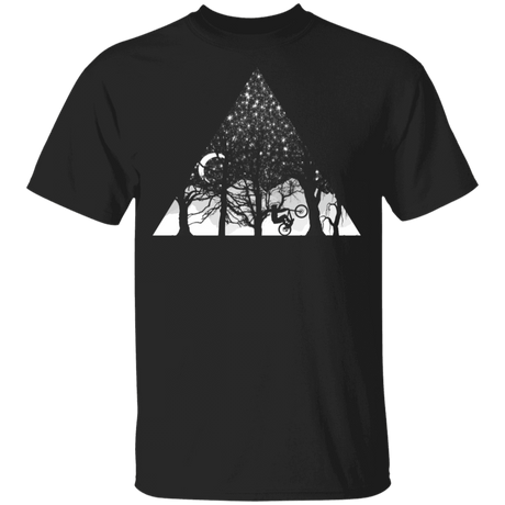 T-Shirts Black / YXS Moonlight Bike Ride Youth T-Shirt