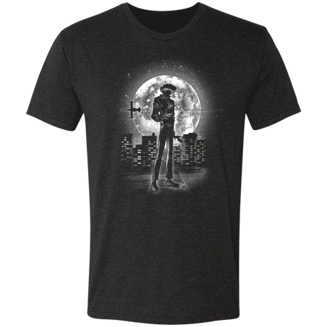 T-Shirts Vintage Black / S Moonlight Cowboy Men's Triblend T-Shirt
