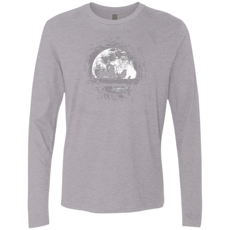 T-Shirts Heather Grey / Small Moonlight Men's Premium Long Sleeve