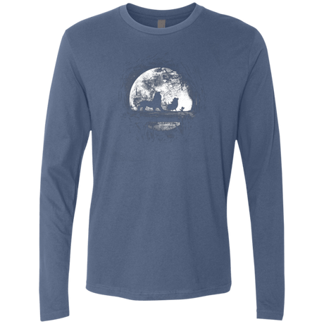 T-Shirts Indigo / Small Moonlight Men's Premium Long Sleeve