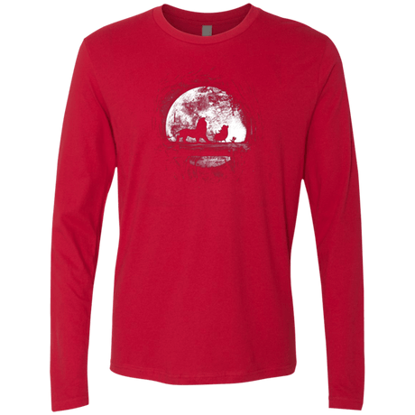 T-Shirts Red / Small Moonlight Men's Premium Long Sleeve