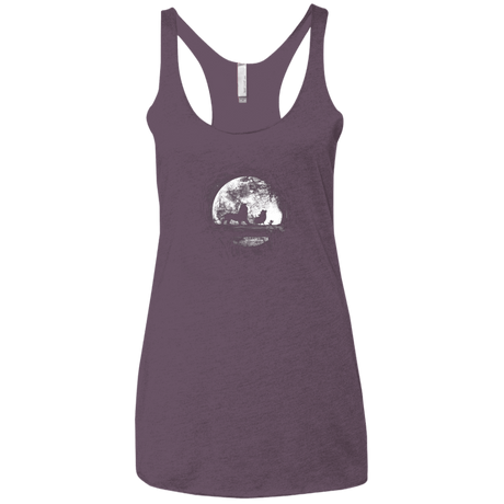 T-Shirts Vintage Purple / X-Small Moonlight Women's Triblend Racerback Tank