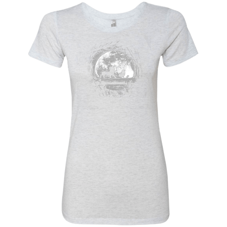T-Shirts Heather White / Small Moonlight Women's Triblend T-Shirt