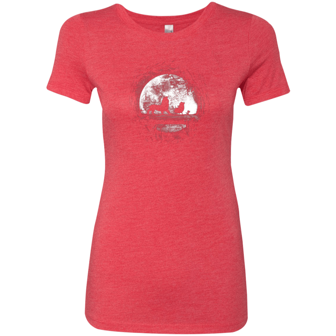 T-Shirts Vintage Red / Small Moonlight Women's Triblend T-Shirt
