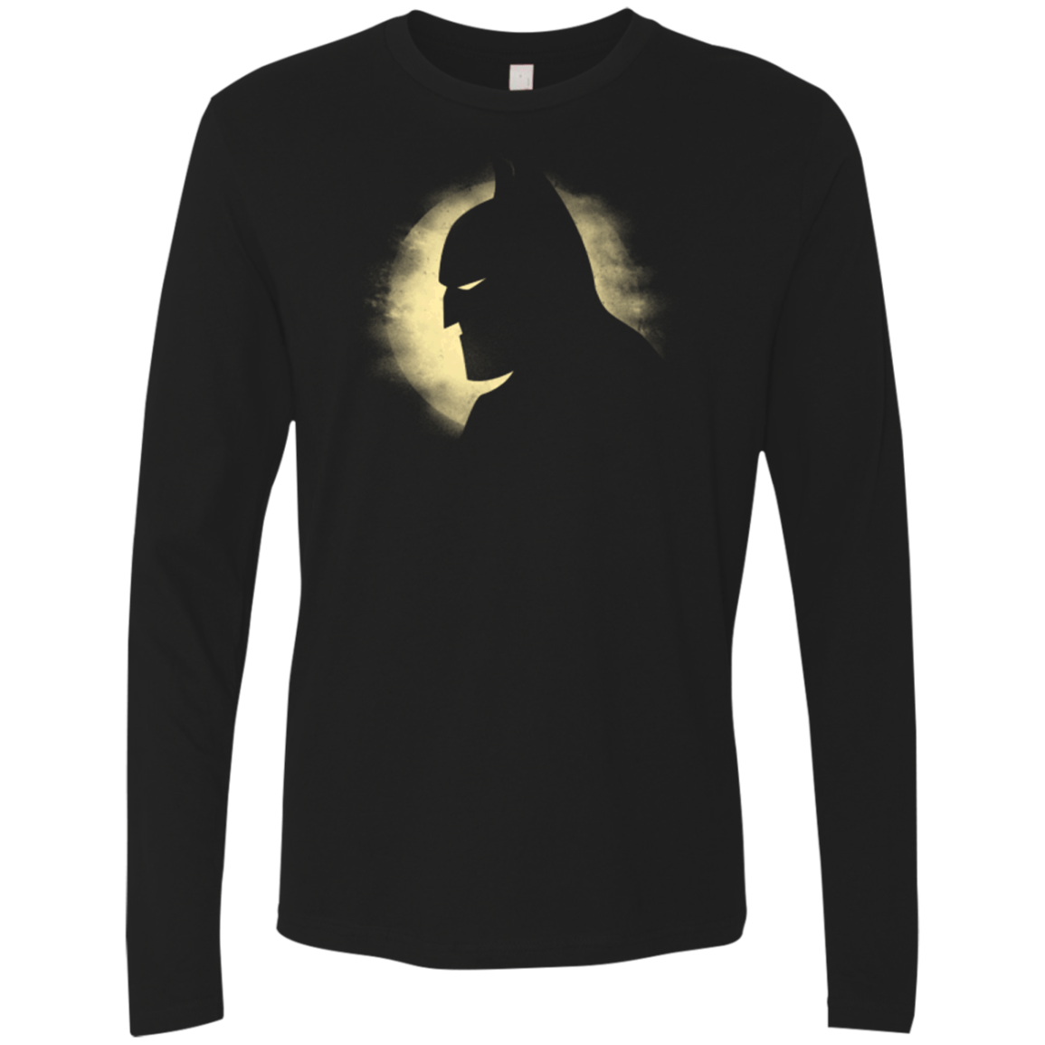 T-Shirts Black / Small Moonlit Knight Men's Premium Long Sleeve